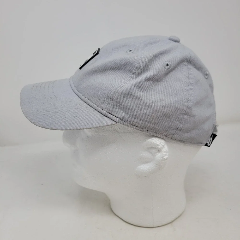 Nike Hat‎ Cap Strap Back Child Gray Patch Logo Club Youth 4-7 Boys Girls Kids